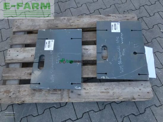 Telescopica - Weidemann - heckgewichte zu 4512