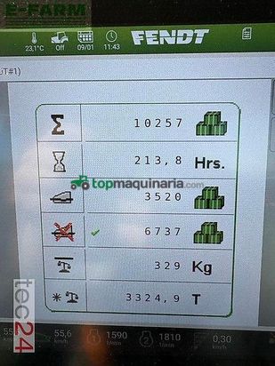 Empacadora gigant - Fendt - quaderballenpresse 1270 s