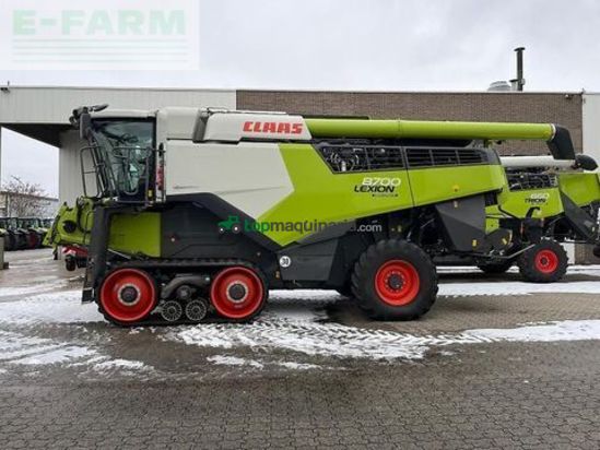 Cosechadora de Cereal - Claas - lexion 8700 terra trac