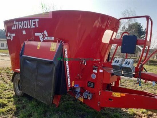Remolqu esparcidor - Trioliet - futtermischw. solomix 2 1200zk
