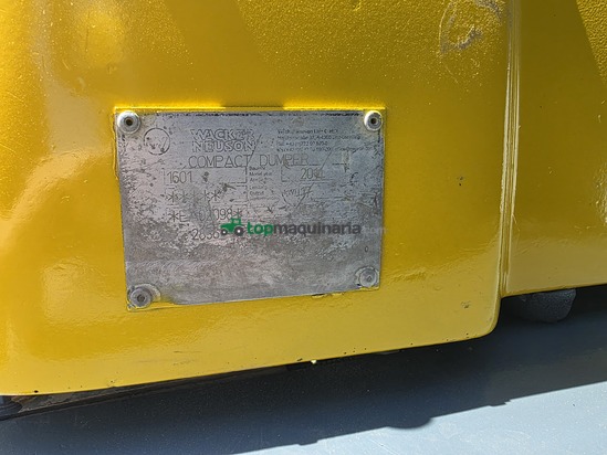 Dumper - Wacker Neuson 1601