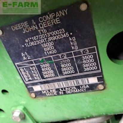 Tractor agrícola - John Deere - 6230r