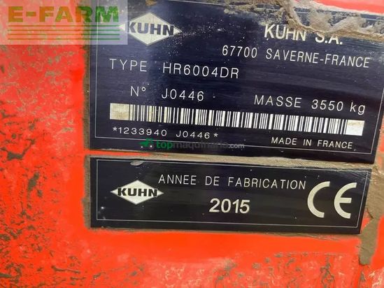 Grada rotativa - Kuhn - hr 6004 dr