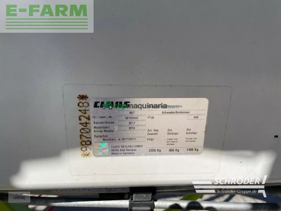 Rastrillo - Claas - liner 2800