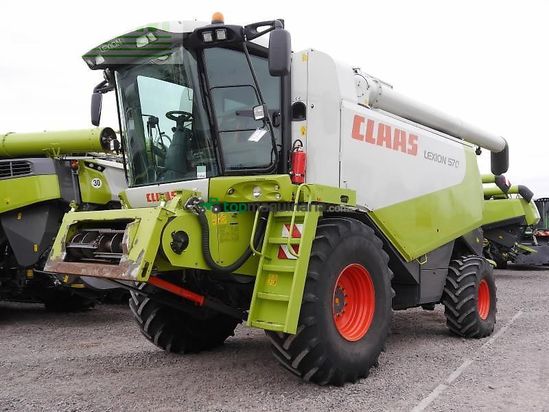 Cosechadora de Cereal - Claas - lexion 570 allrad