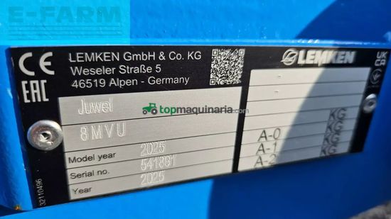 Arado - Lemken - juwel 8 m juwel 8 m v u