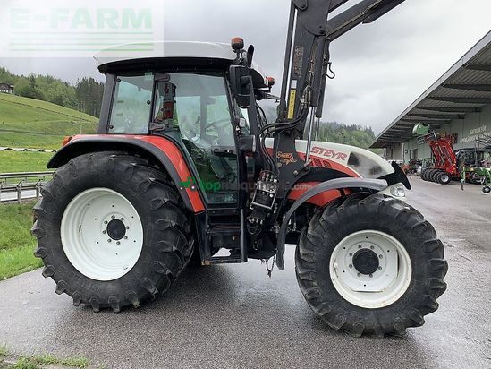 Tractor agrícola - Steyr - 9105 mt + hauer fl
