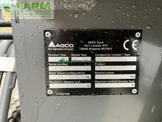 Cosechadora de Cereal - Massey Ferguson - mf 7347 s mcs activa t4