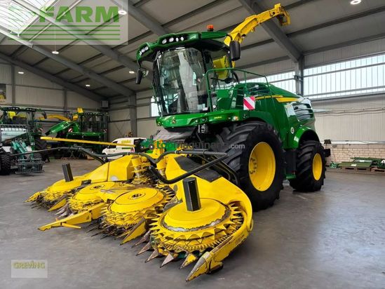 Cosechadora de Cereal - John Deere - 8500i inkl. kemper 460 plus