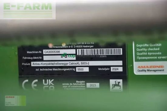 Grada de disco - Amazone - catros xl 5003-2