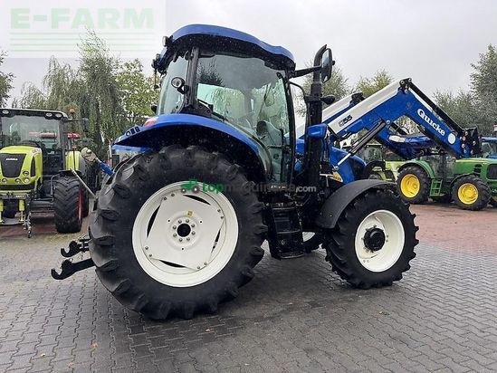 Tractor agrícola - New Holland - t6020 elite + quicke q55 Elite