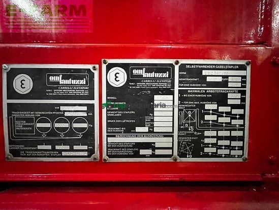 Elevadora - Fantuzzi - sf30 diesel-seitenstapler