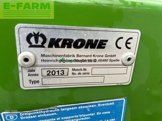 Henificador - Krone - kw 8.82/8