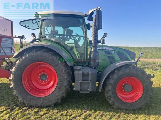 Tractor agrícola - Fendt - 514 profi plus s4