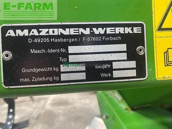 Esparcidor - Amazone - za-x 602