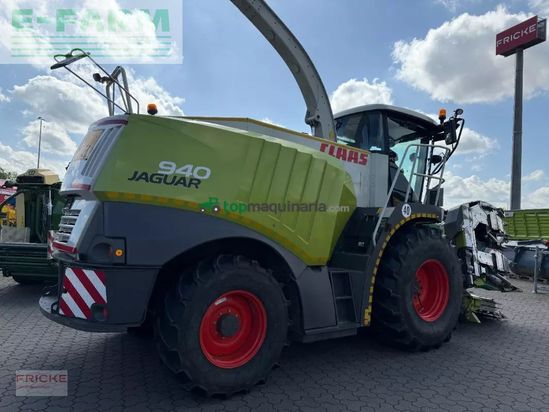 Cosechadora de Cereal - Claas - jaguar 940 4-trac