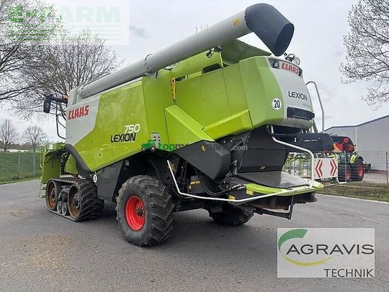 Cosechadora de Cereal - Claas - lexion 750 terra trac