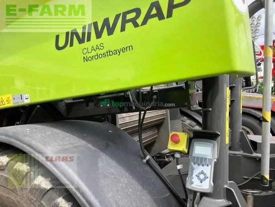 Empacadora gigant - Claas - rollant 455 rc uniwrap