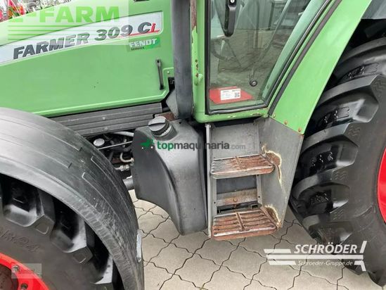 Tractor agrícola - Fendt - farmer 309 ci + zwillingsräder
