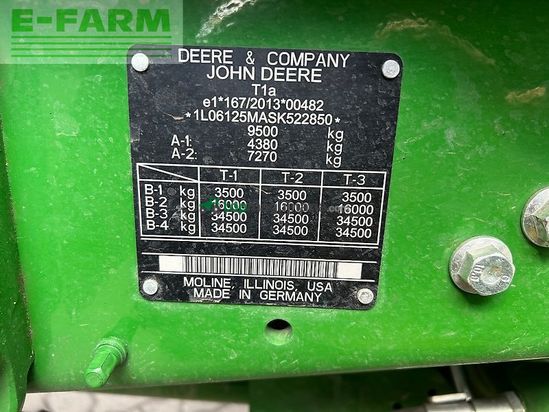 Tractor agrícola - John Deere - 6m 125