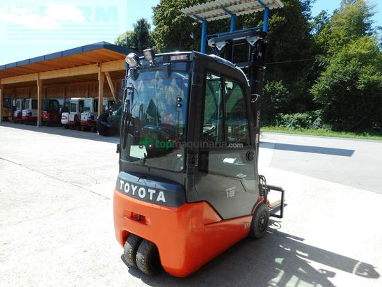 Elevadora - Toyota - 8fbek18t triplex 6m + ss + ladegerät ( lithium b