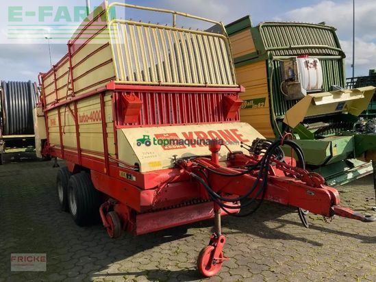 Remolqu agrícola - Krone - turbo 4000