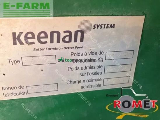 Remolqu esparcidor - Keenan - mecafibre 360