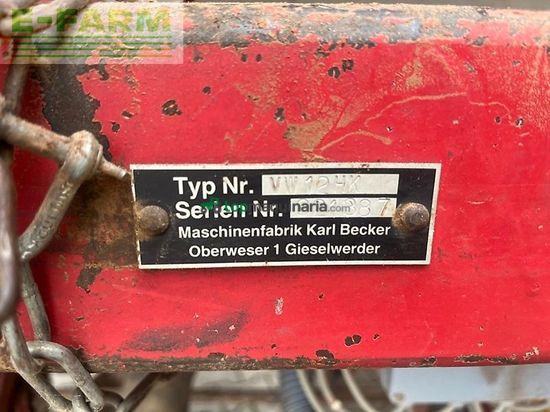 Sembradora - Becker - aeromat vw 12 hk