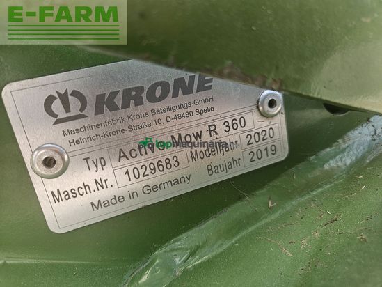 Cortacésped manual - Krone - active mow r 360