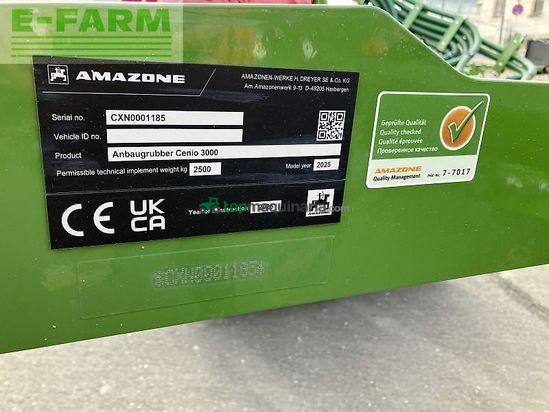 Cultivador - Amazone - cenio 3000 super