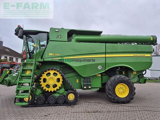 Cosechadora de Cereal - John Deere - s780 raupe prodrive ohne sw