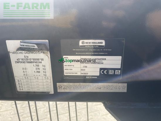 Henificador - New Holland - prorotor l640t