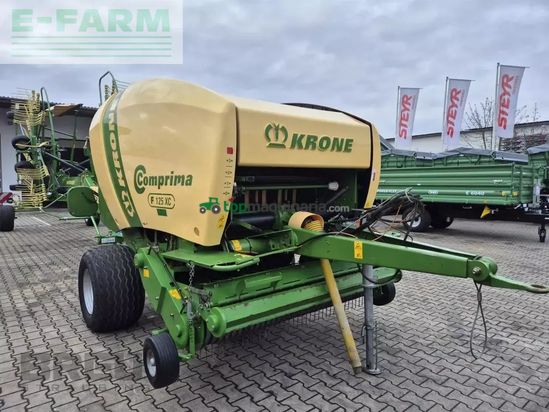 Empacadora gigant - Krone - comprima f 125 xc