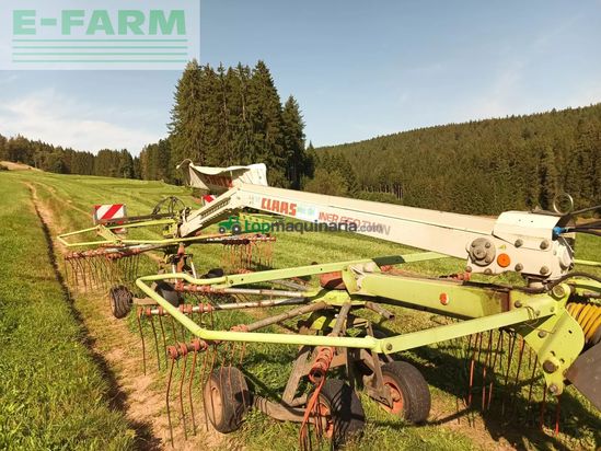 Rastrillo - Claas - liner 650 twin