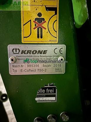 Cosechadora de Cereal - Krone - big x 630