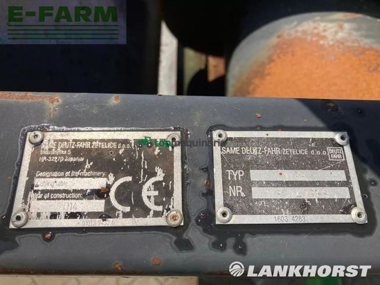 Cabezal - Deutz-Fahr - dh 720a, inkl. transportwagen