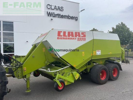 Empacadora gigant - Claas - quadrant 2200 rc tandem