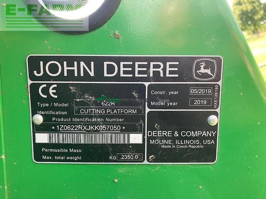 Cosechadora de Cereal - John Deere - t550 hmt (my19)