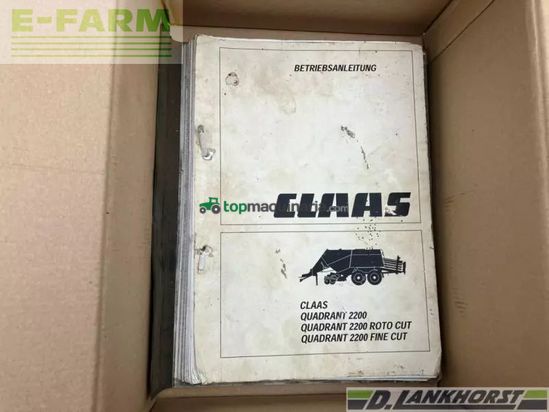 Empacadora gigant - Claas - quadrant 2200 rc