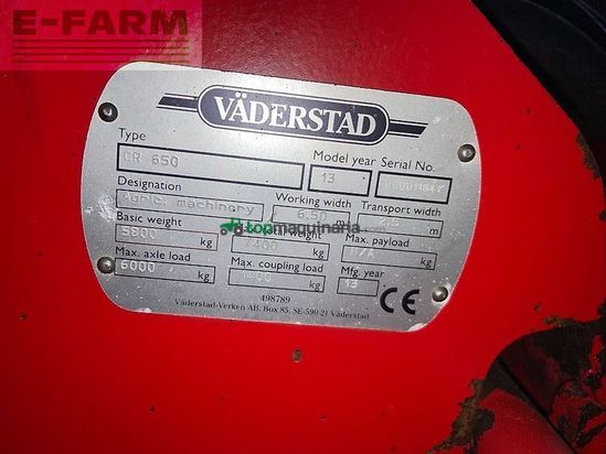 Grada de disco -  - carrier cr 650