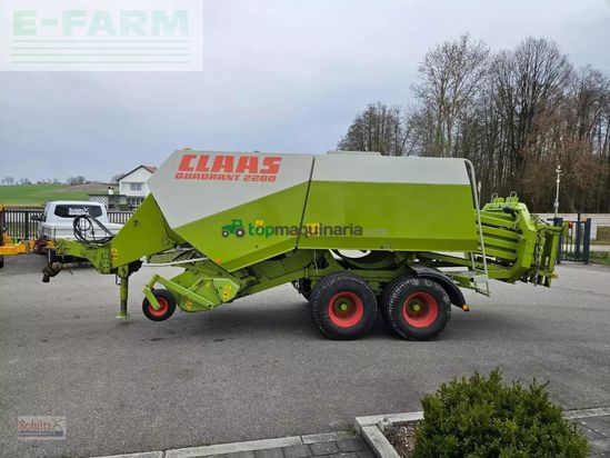 Empacadora gigant - Claas - quadrant 2200 stroh/heu presse