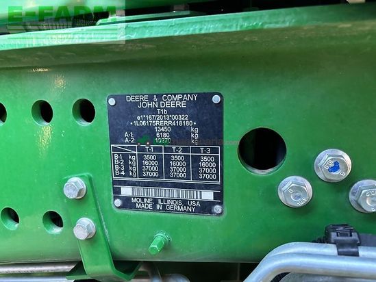 Tractor agrícola - John Deere - 6r175 *garantieverlängerung*