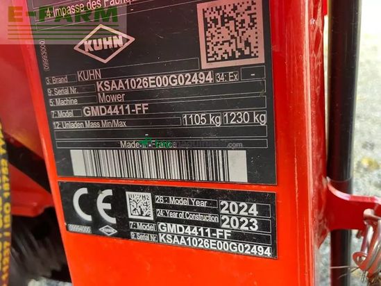 Cortacésped manual - Kuhn - gmd 4411