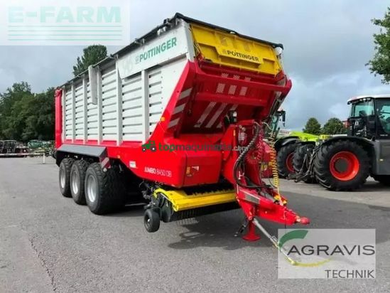 Remolqu agrícola - Pöttinger - jumbo 8350 db