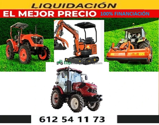 Mini tractor 30 CV 4 CILINDROS DIESEL 4WD NUEVO