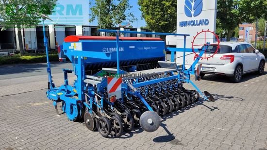 Combinado de siembra - Lemken - saphir 7 + zirkon 8 kreiselegge