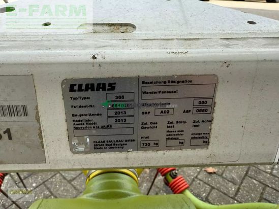 Henificador - Claas - volto 64