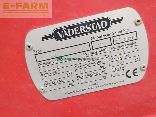 Cultivador - Väderstad - topdown td 500