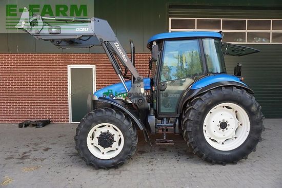 Tractor agrícola - New Holland - td80d mit quicke frontlader D