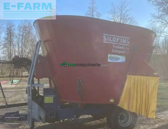 Remolqu esparcidor - Siloking - kompakt 12m³